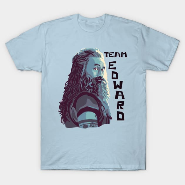 Team Edward Teach (Blackbeard) T-Shirt by Slightly Unhinged